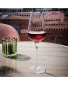 6 Verres à pied Symétrie transparents - 45 cl