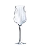 6 Verres à pied Symétrie transparents - 45 cl