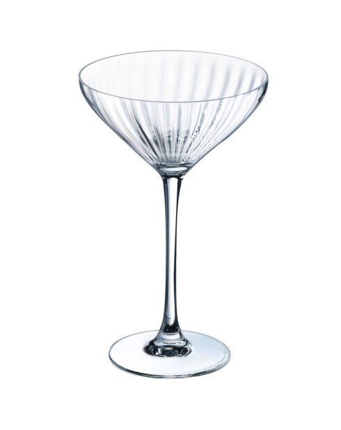6 Coupes Symétrie transparentes - 22 cl
