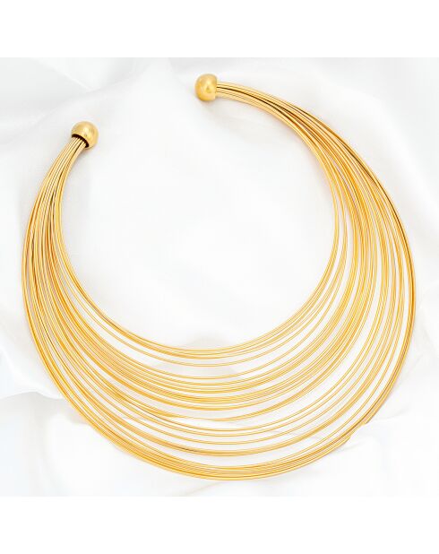 Collier Jadori doré