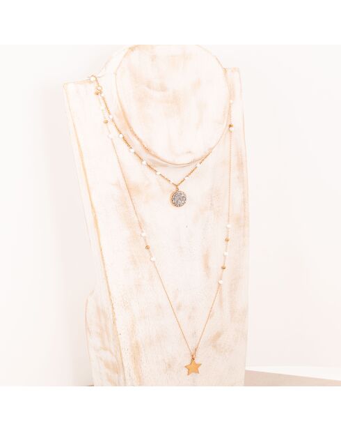 Collier Starla doré