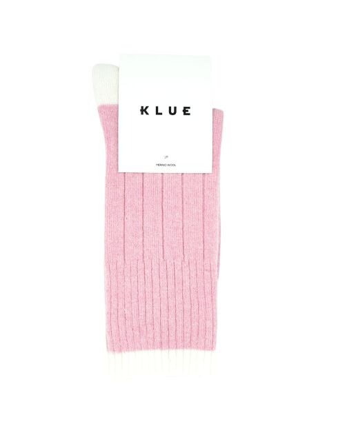 Collezione di calzini in lana merino con fasce rosa