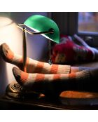 Collezione Calze in lana merino a righe beige