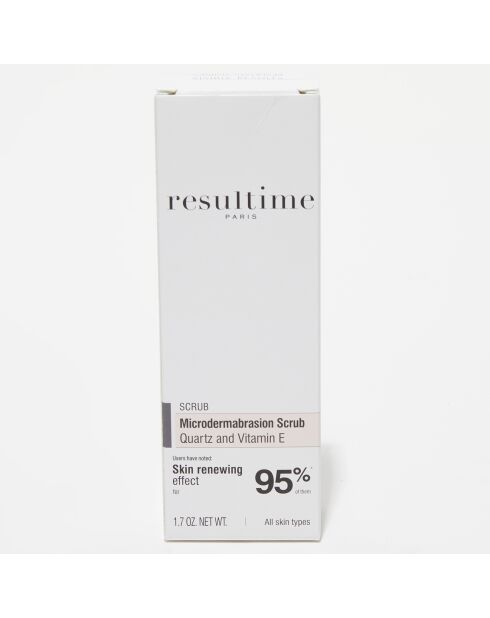 Exfoliant voor microdermabrasie met kwarts en vitamine E - 50 ml