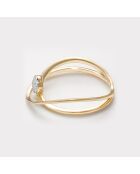 Bague Alejandra Diamants 0.04 ct or jaune