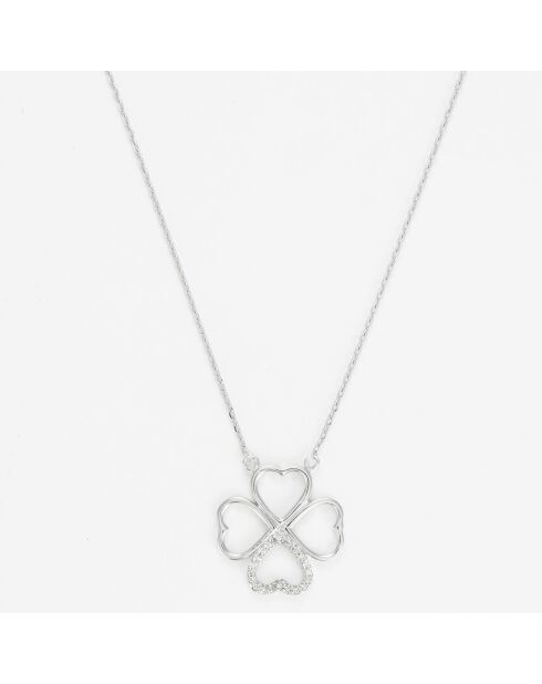 Roselani Diamonds 0.04 ct witgouden halsketting