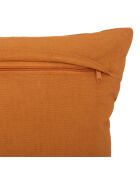 Coussin brodé Hary ocre - 45x45 cm