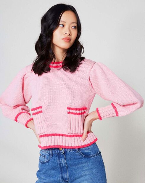 Pull Mouline rose