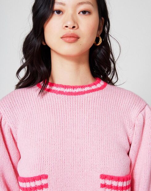 Pull Mouline rose