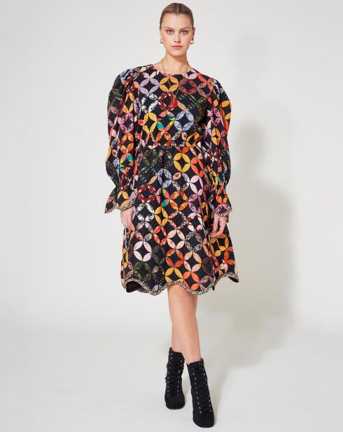 Robe Patchwork 70 noire