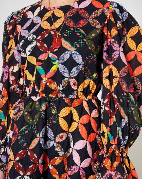 Robe Patchwork 70 noire
