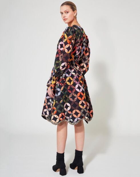 Robe Patchwork 70 noire