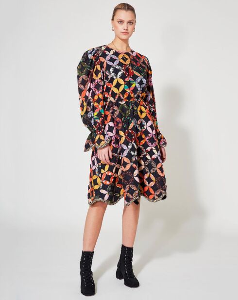 Robe Patchwork 70 noire