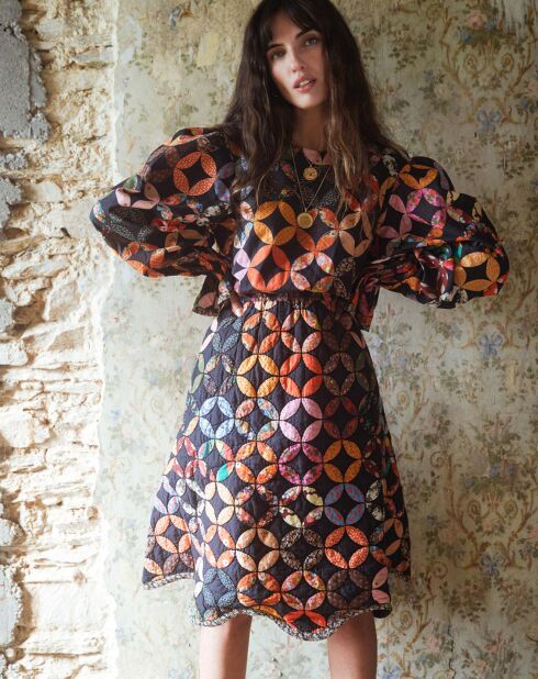 Robe Patchwork 70 noire