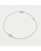 Bracelet Soliapa Diamants 0.03 ct or blanc