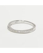 Anello Raquella Diamonds in oro bianco 0,10 ct