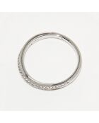 Anello Raquella Diamonds in oro bianco 0,10 ct