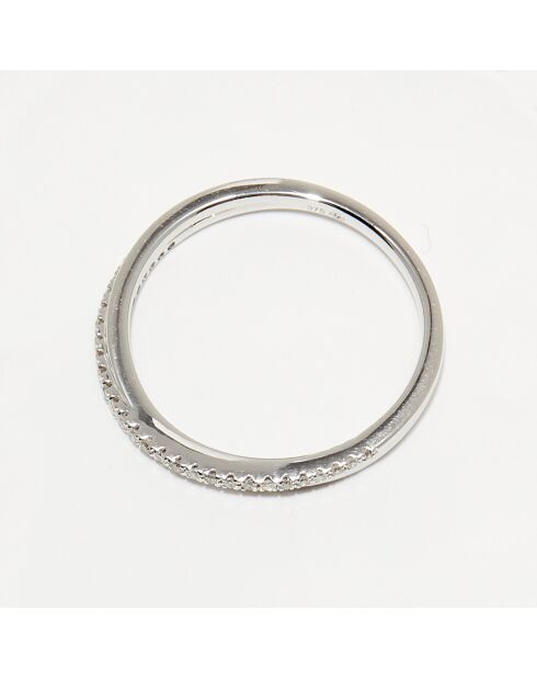 Anello Raquella Diamonds in oro bianco 0,10 ct