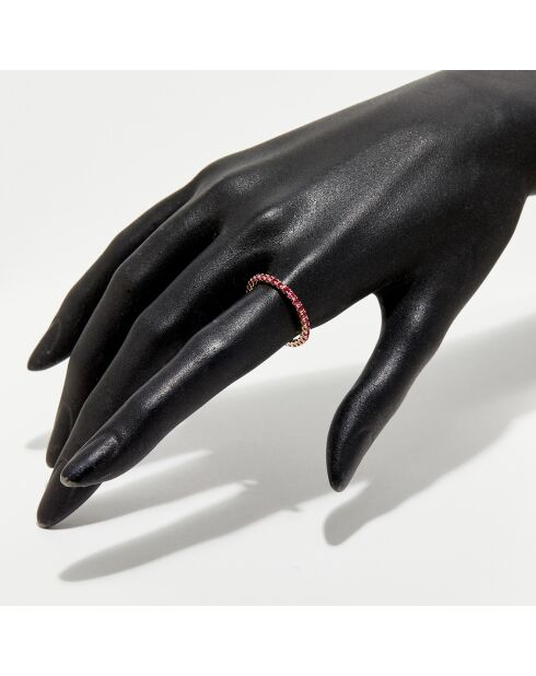 Ruby ring 0,68 kt geelgoud
