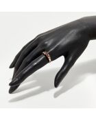 Bague Selina Mix Pierres 0.88 ct or jaune