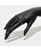 Bague Abygail Rubis 0.35 ct or blanc