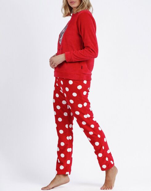 Pyjama Finding My Way rose framboise