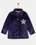 Veste polaire Attrape Une Étoile Filante bleu marine