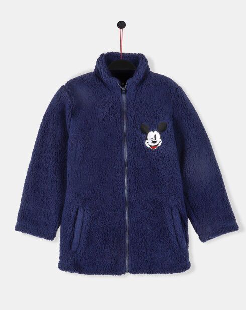 Veste polaire Mickey Sport bleue