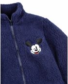 Veste polaire Mickey Sport bleue