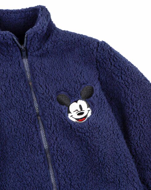 Veste polaire Mickey Sport bleue