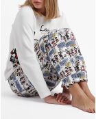 Pyjama Comic Love blanc
