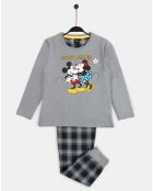 Pyjama Mickey  gris