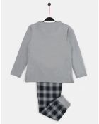 Pyjama Mickey  gris