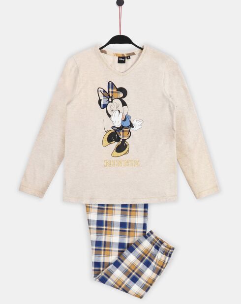 Pyjama Minnie Happy beige