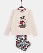Pyjama Mickey Dreams beige