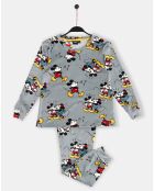 Pyjama Mickey gris