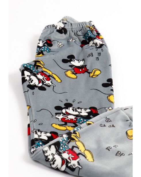 Pyjama Mickey gris