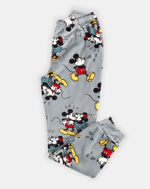 Pyjama Mickey gris