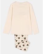 Pyjama Tween Bébé Yoda beige