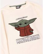 Pyjama Tween Bébé Yoda beige
