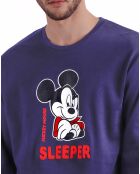 Pyjama Zigzag Mickey bleu marine