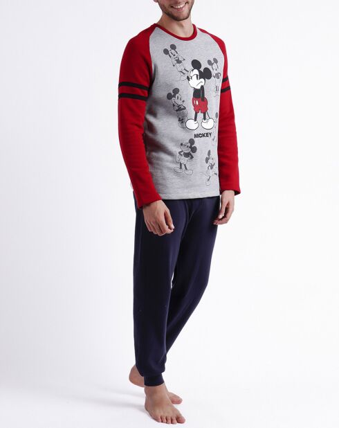 Pyjama Mickey Shadows gris