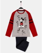 Pyjama Mickey Shadows gris