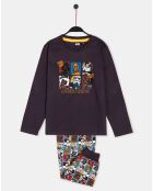 Pyjama Characters gris