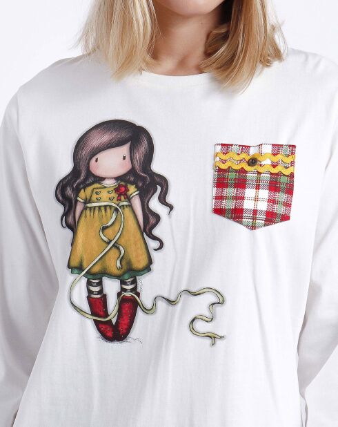 Pyjama Gorjuss rouge