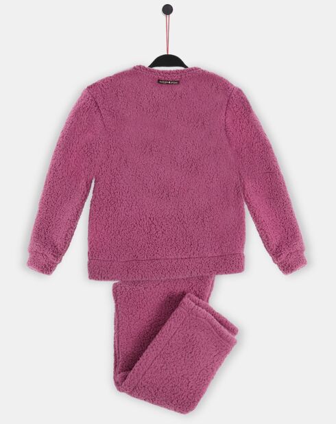 Pyjamas Teddy Volant Le Nid violet