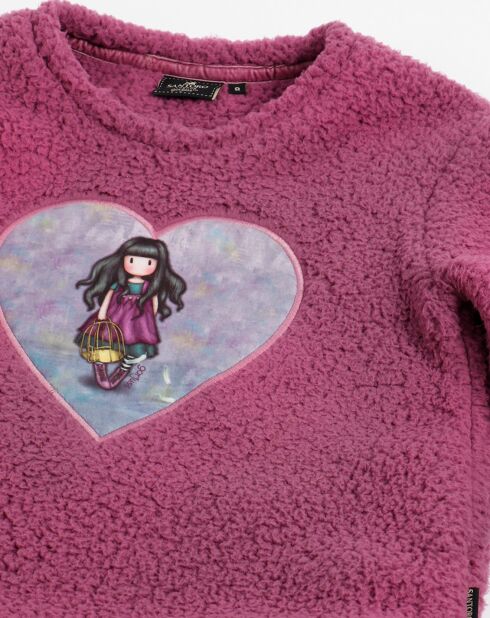 Pyjamas Teddy Volant Le Nid violet