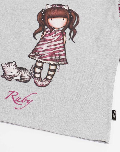Pyjama Ruby Wild gris