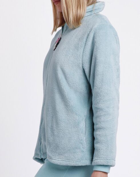 Veste polaire Minnie turquoise