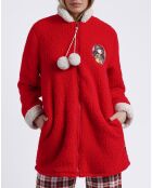 Veste polaire Santoro rouge